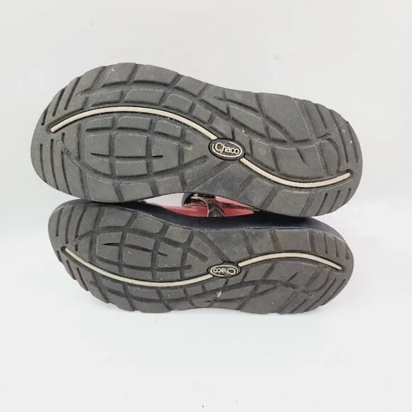 Chaco Women's White Black Z2 Classic Outdoor Trail Hiking Sandal Size 7 - Picture 5 of 11